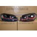 HEADLAMPS GOLF MK7 MK7.5 DRL BI XENON RED GTi DAYTIME RUNNING LIGHTS SEQUENTIAL